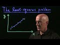 Least squares using matrices  lecture 26  matrix algebra for engineers