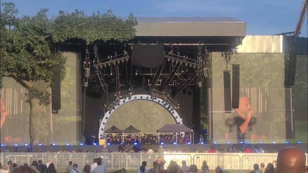 Alfie boe sings nessun dorma beginning hyde park bst 2023 all
