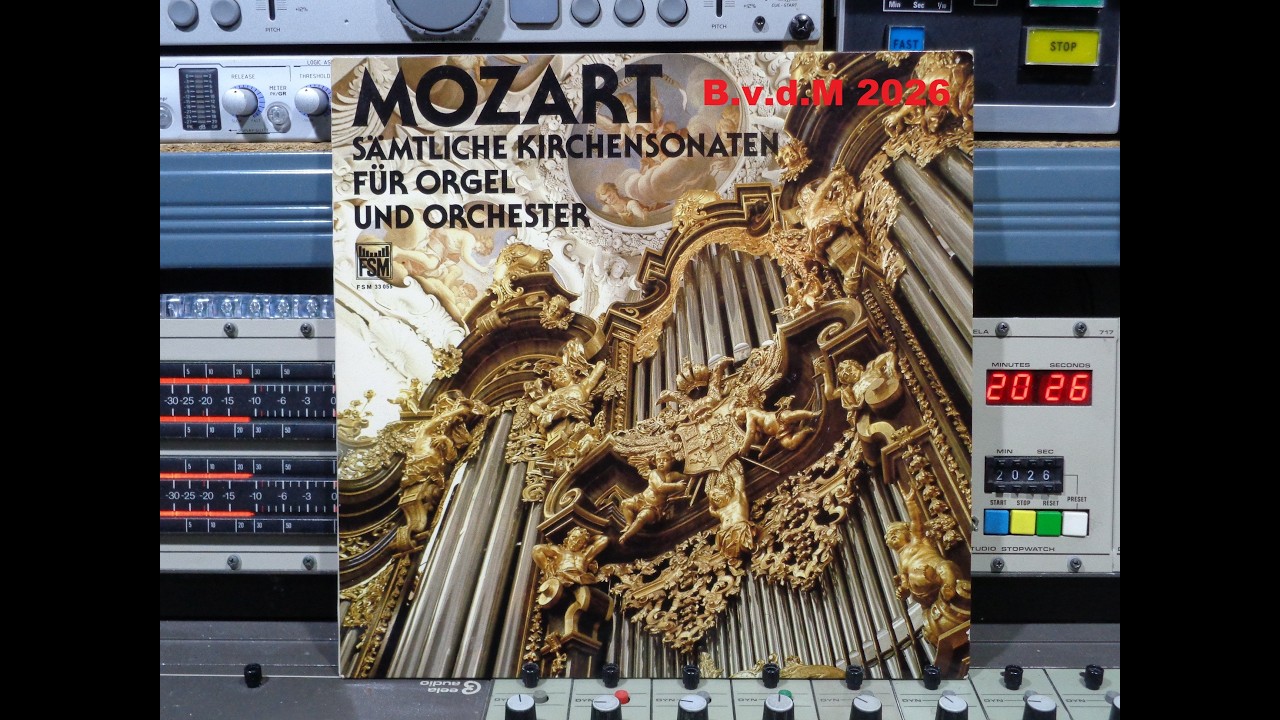 Mozart Sämtliche Kirchensonaten Für Orgel Und Orchester B v d M 2026