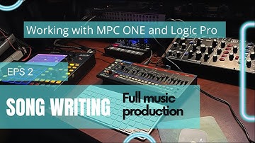SONG PRODUCTION.MPC ONE/ LOGIC PRO AND JU06 #MPC0NE #PRODUCER #SONGWRITING