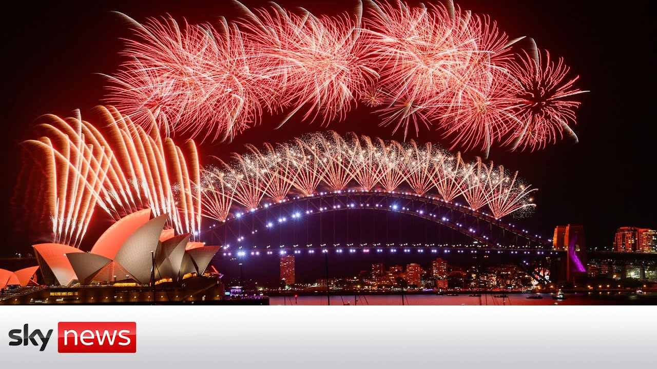 Film backdrop image for Australia welcomes in 2023 (2022)