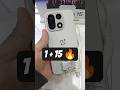 Checking out the OnePlus 15… and it's better than I expected #shorts
