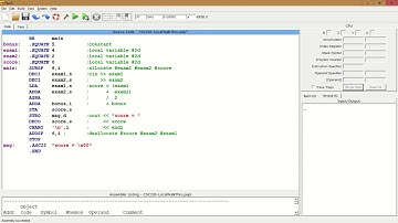 CSC205 Pep/8 Trace Tag Walk Through