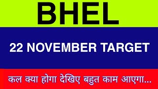 22 November Bhel Share | Bhel Share latest news | Bhel Share news today | bhel Share price