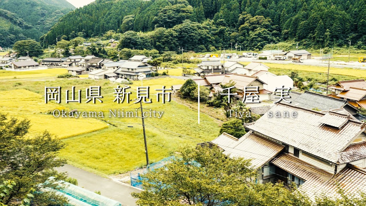 【田舎の風景】にいみ散歩　千屋 実（ちや さね）【岡山の中山間地域】