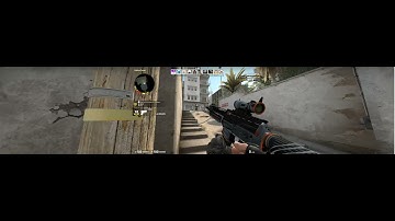 CS:GO Dust 2 [Deathmatch] in 2160x480 (Triple-Monitor Setup) Again