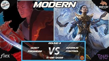 Izzet Prowess VS Azorius Control    [MTG Modern Round 3]