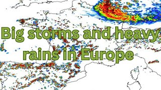 Severe weather update for Europe