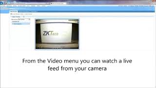 How to Manage Video Cameras in ZKAccess Software screenshot 3