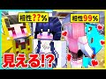 カップルとしての相性が見える世界になった結果 相性のいいカップルはどっち まいくら マインクラフト カップルとしての相性が見える世界になった結果 相性のいいカップルはどっち まいくら マインクラフト