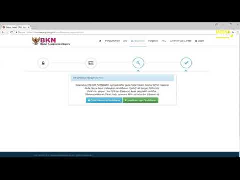 TUTORIAL PENDAFTARAN SSCN BKN GO ID CPNS 2018 TATA CARA PENDAFTARAN CPNS 2018 By MEDIAEDUKA