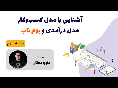 آشنایی با مدل کسب وکار مدل درآمدی و بوم ناب جلسه سوم