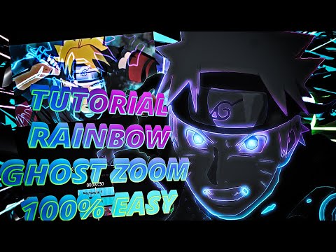 TUTORIAL RAINBOW GHOST ZOOM || ALIGHT MOTION TUTORIAL (easy)