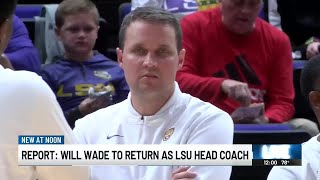 Will Wade returning to LSU as head coach of men's basketball team