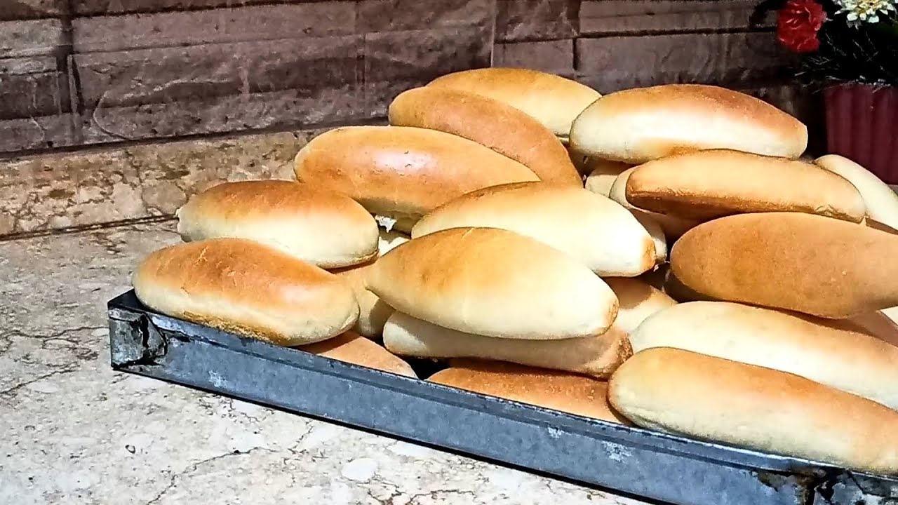 بدون لبن ولا بيض عملت  ٤٥ رغيف فينو ب كيلو دقيق واحد بس👍🏻