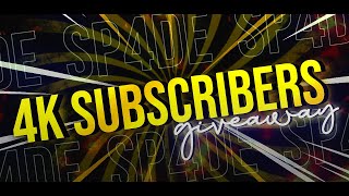 4k Subscribers Giveaway Pack (Alight Link - QR  Code - XML)