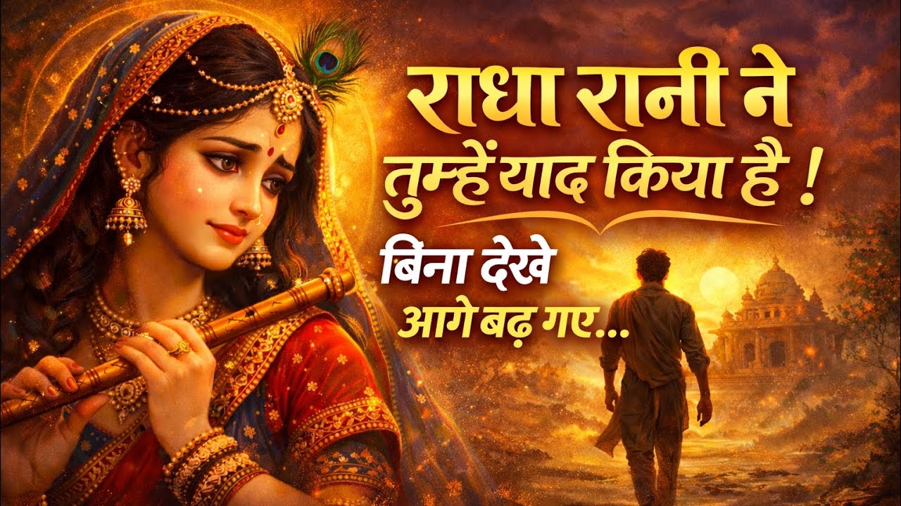 राधा रानी ने तुम्हें याद किया है ! बिना देखे आगे बढ़ गए | Radharani ka ashirwad⁩ #motivation #maa