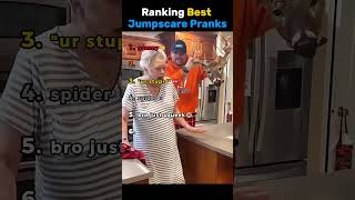 Ranking Best Jumpscare Pranks😂 #jumpscare #scarereaction #ranking #funny #scare #reaction #fyp