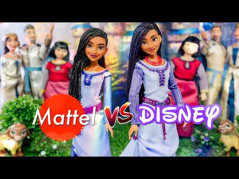 Versus: Disney Wish Dolls VS Mattel