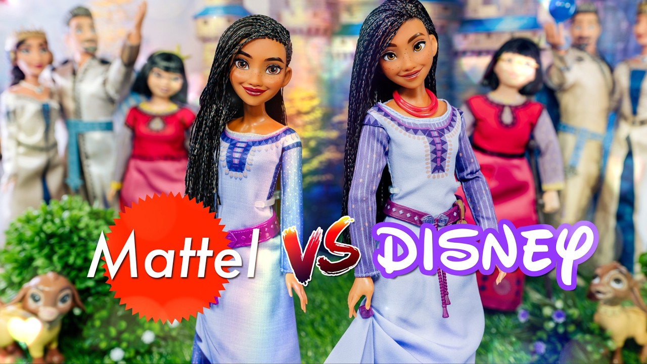 Versus: Disney Wish Dolls VS Mattel