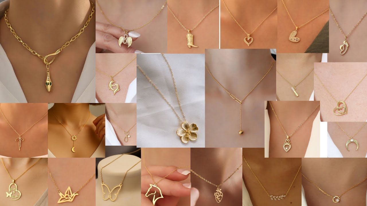 Light Weight Gold Necklace With Price l Gold Chain And Pendant Designs l Latest Gold Chain designs..