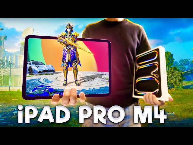 NEW iPAD PRO (M4) 2024 😍 PUBG MOBILE / BGMI class=