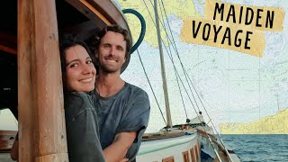 Maiden Voyage: Our RESTORED BOAT'S first journey after 3.5 years! - Sailing Yabá 207