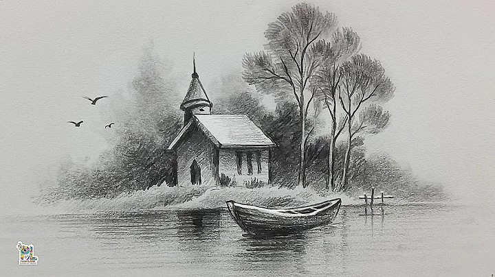 How to draw Beautiful Scenery Art