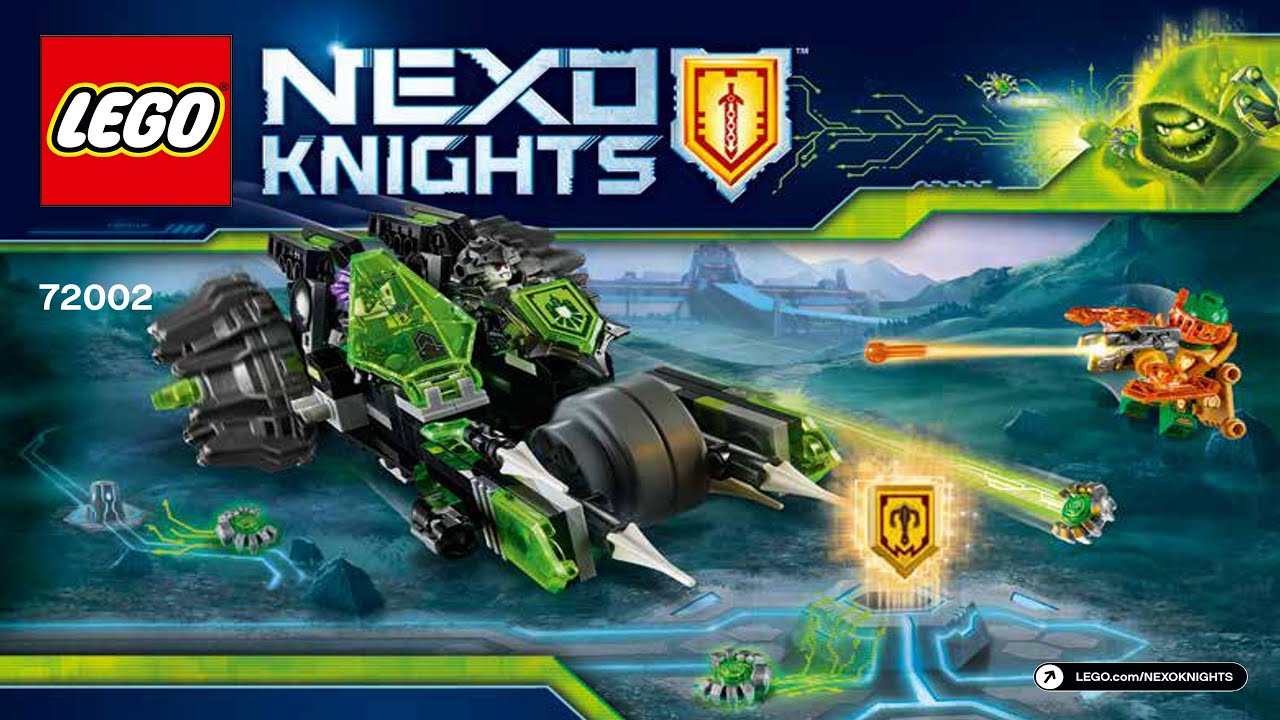 ⚔️ LEGO instructions ⚔️ Nexo Knights ⚔️ 72002 ⚔️ Twinfector ⚔️