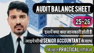 GST &amp; Income Tax Based Balance Sheet Audit इससे बाहर कुछ नहीं 