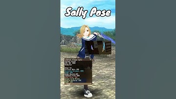 [Toram Online] X Bofuri 2 - Sally Pose & EX Weapon #bofuri #sally #toramonline #toramonlineindo