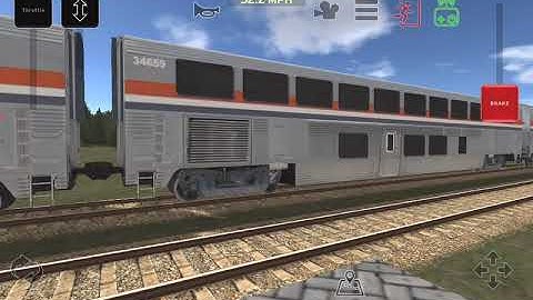 The Longest Amtrak Passenger Train In Train And Rail Yard Simulator!