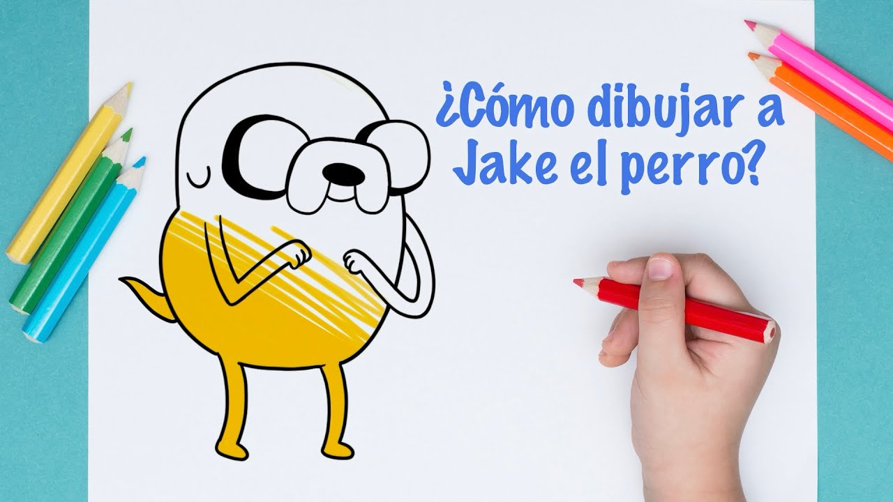 Cómo dibujar a Jake el perro 