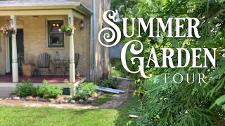Summer Garden Tour - Calming Ambient Garden Tour