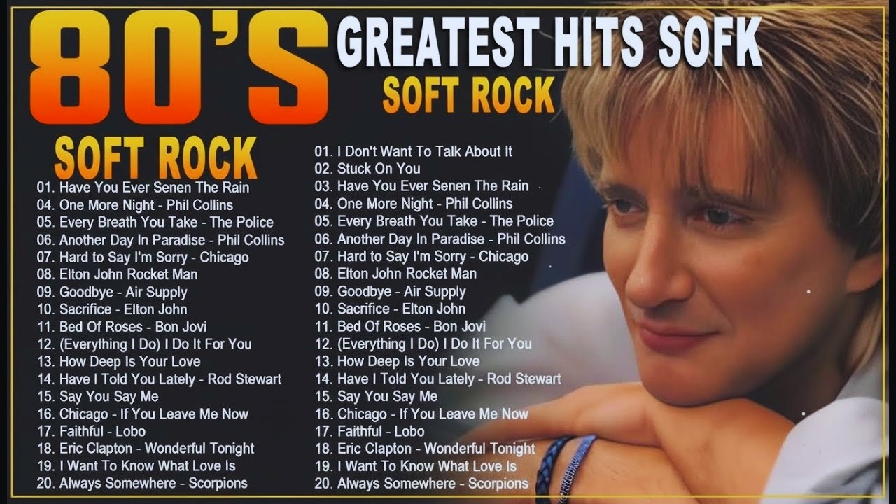 🎸 Back to the Past | Best Soft Rock Love Songs 80s 90s – Phil Collins ...