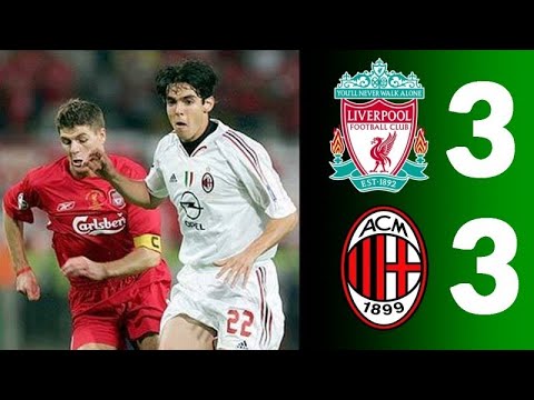 MILAN 3-3 LIVERPOOL   PENS ( 2-3) UEFA CHAMPIONS LEAGUE 2005 FINAL FLASHBACK