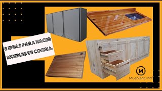 8 IDEAS GENIALES de muebles de madera FACILES DE HACER 2021