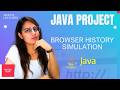 Mini Project for Beginners | Browser History Simulator with Source Code