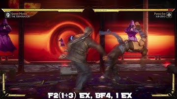 MK11 - Terminator SECRET MOVE! Optimal Combos Midscreen and Corner [Kombat League Legal]