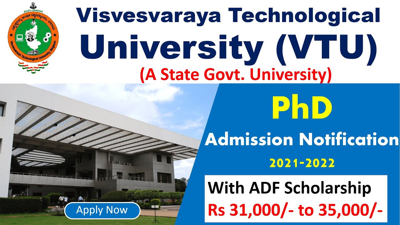 vtu phd thesis submission portal