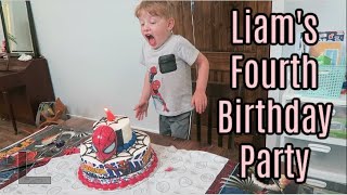 Information Liam's Fourth Birthday Party Update