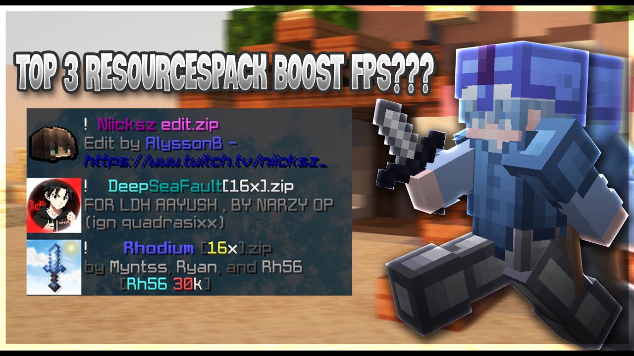 The 3 BEST 16x Bedwars/PvP Texture Packs - FPS Boost (1.8.9) - YouTube