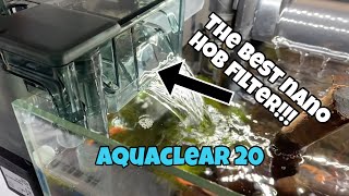 The best HOB filter! | AquaClear 20 | FFL