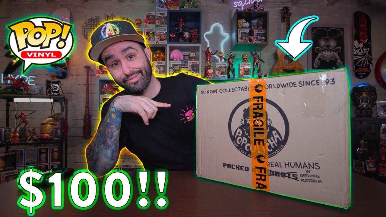 Massive $100 Funko Pop Mystery Box Unboxing & Haul!