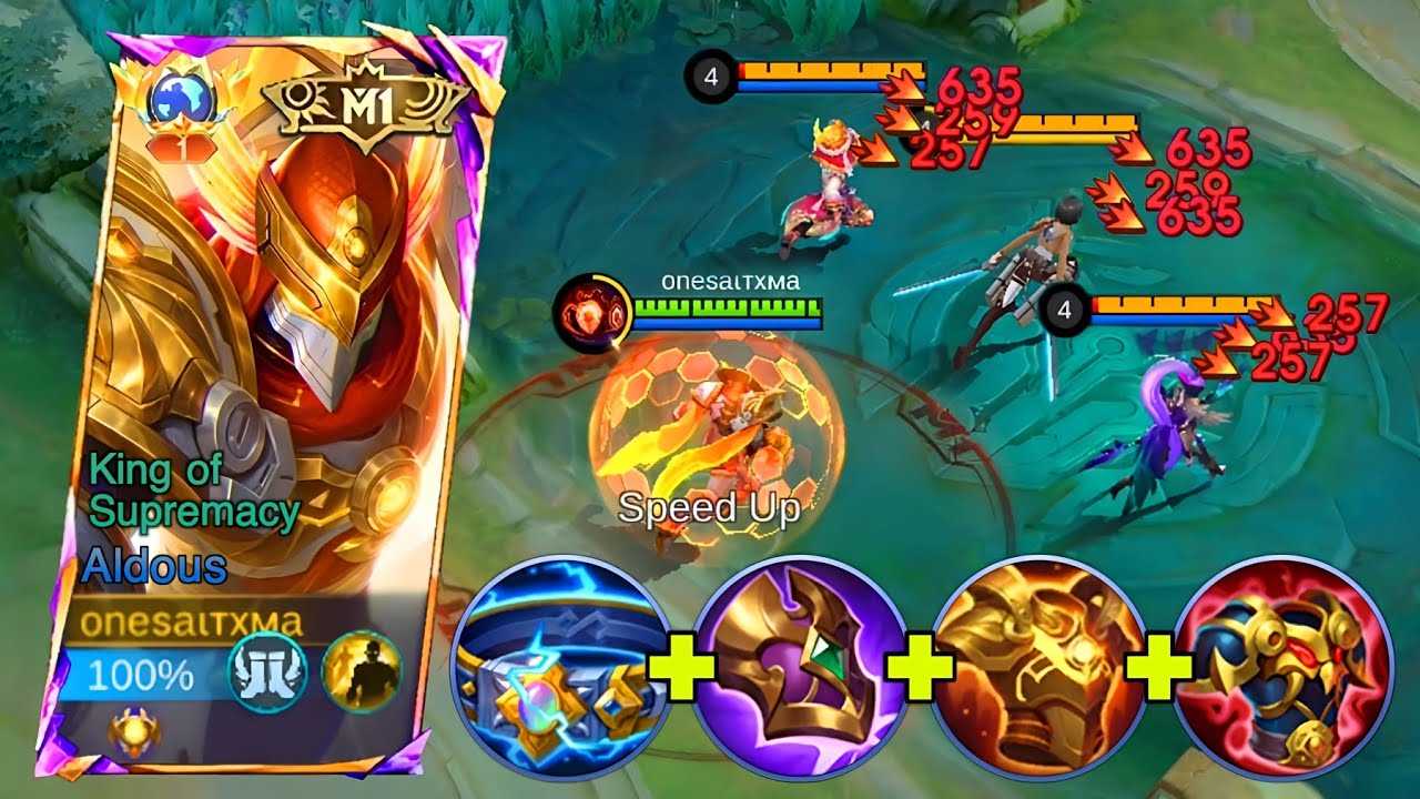 ALDOUS NEW META TANK DAMAGE KILLER BUILD 2026 IS HERE🔥 (recommended sustainable damage build)