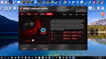 MSI OC Genie  Part 2