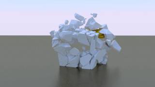 Blender Falling Block Break