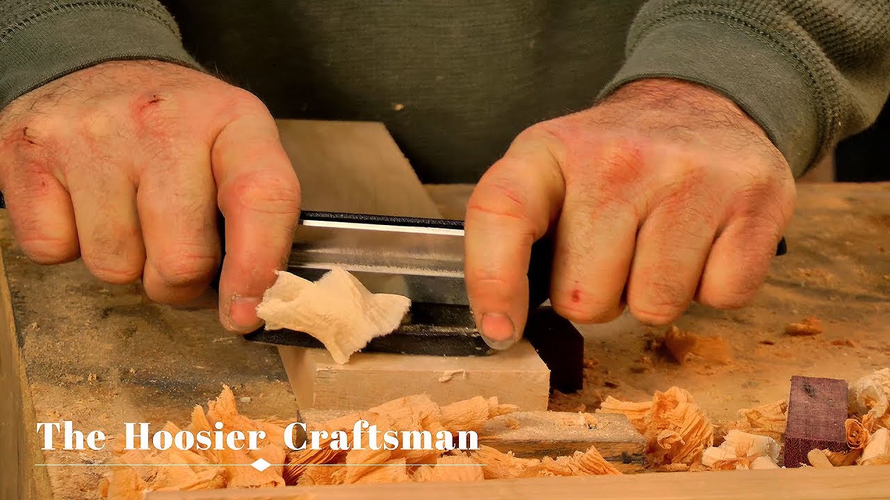 Veritas Cabinet Scarper / Worth it or not ? ? Sharpening the blade for the best performance.