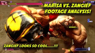 Analyzing New Zangief Vs. Marisa Footage (And New Commentator Footage!)