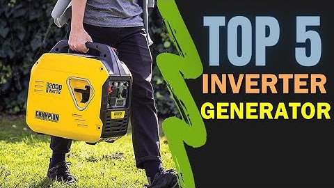 🔥 Top 5 Best Inverter Generator for Home Backup 2022